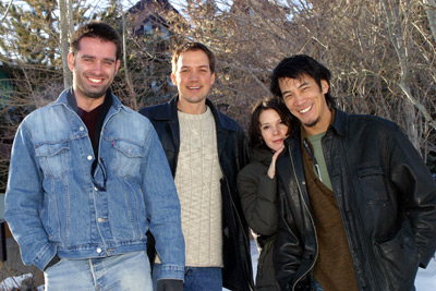 Bruno Campos, Sabrina Lloyd, John Livingston and Mark Decena at event of Dopamine (2003)