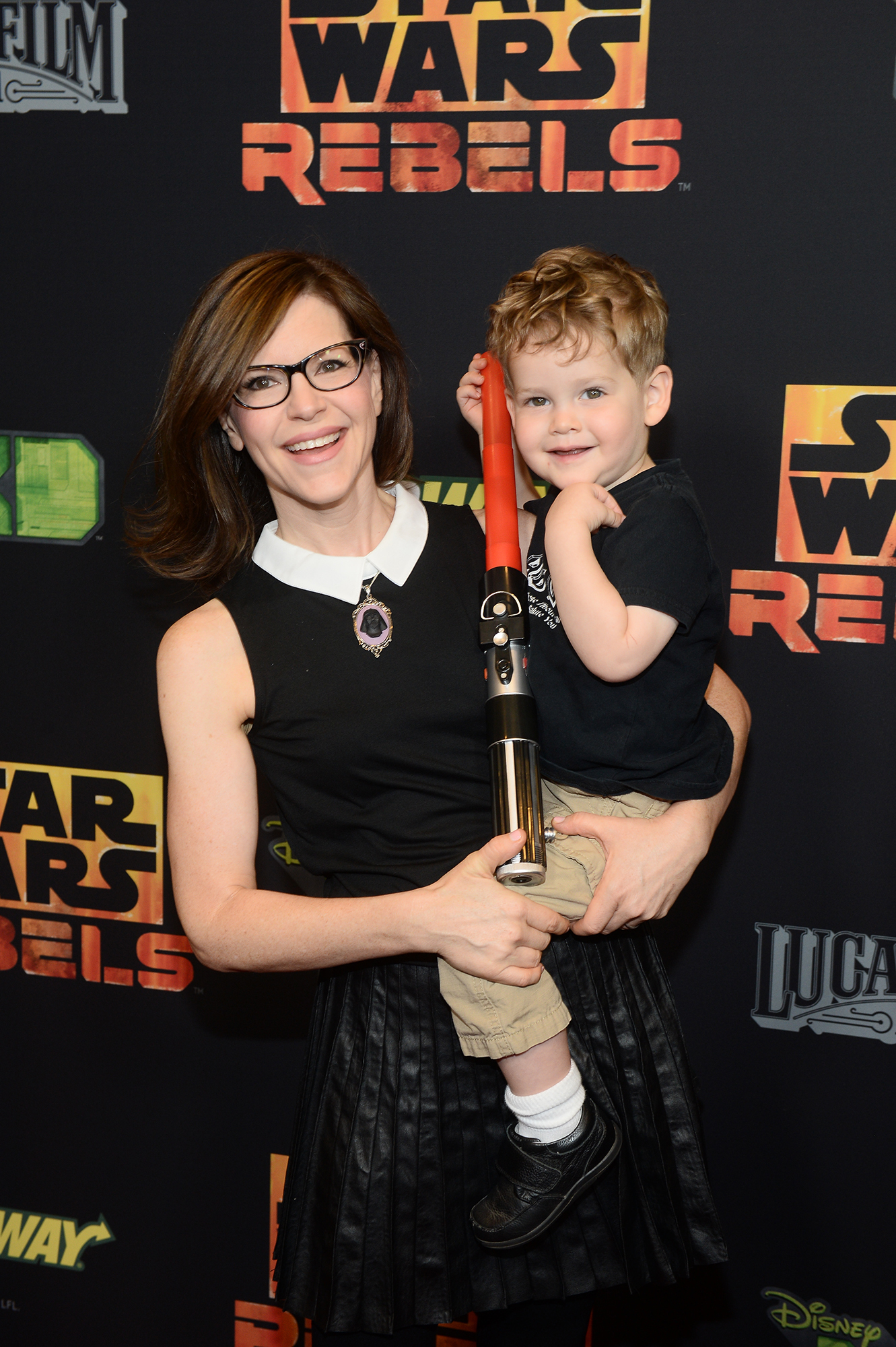 Lisa Loeb at event of Star Wars Rebels (2014)