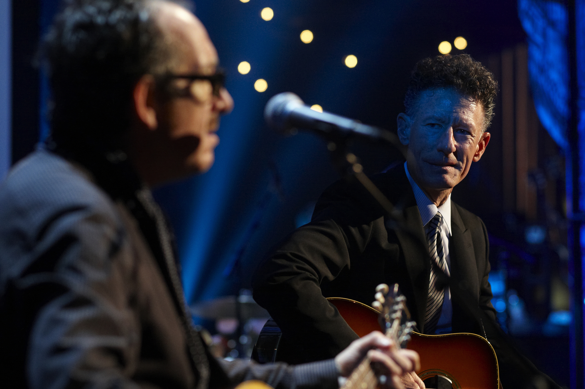 Still of Elvis Costello and Lyle Lovett in Spectacle: Elvis Costello with... (2008)
