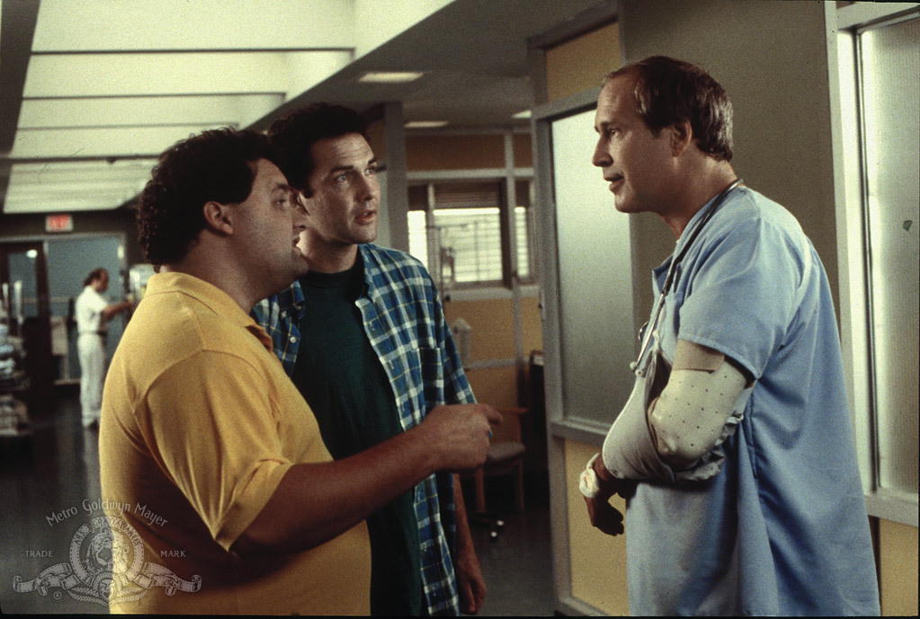 Still of Chevy Chase, Artie Lange and Norm MacDonald in Dirty Work (1998)