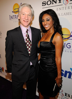 Bill Maher and Karrine Steffans