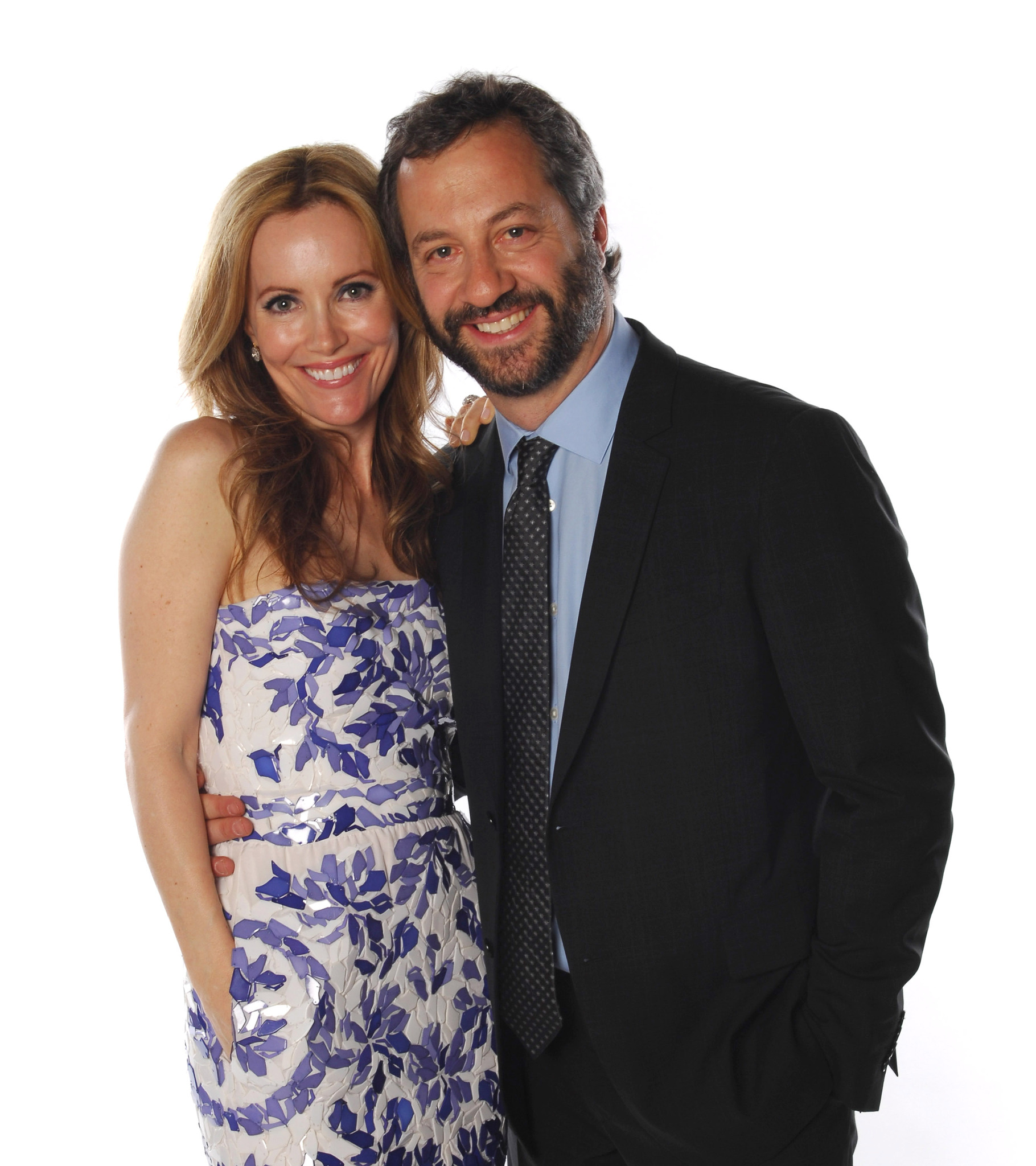 Leslie Mann and Judd Apatow