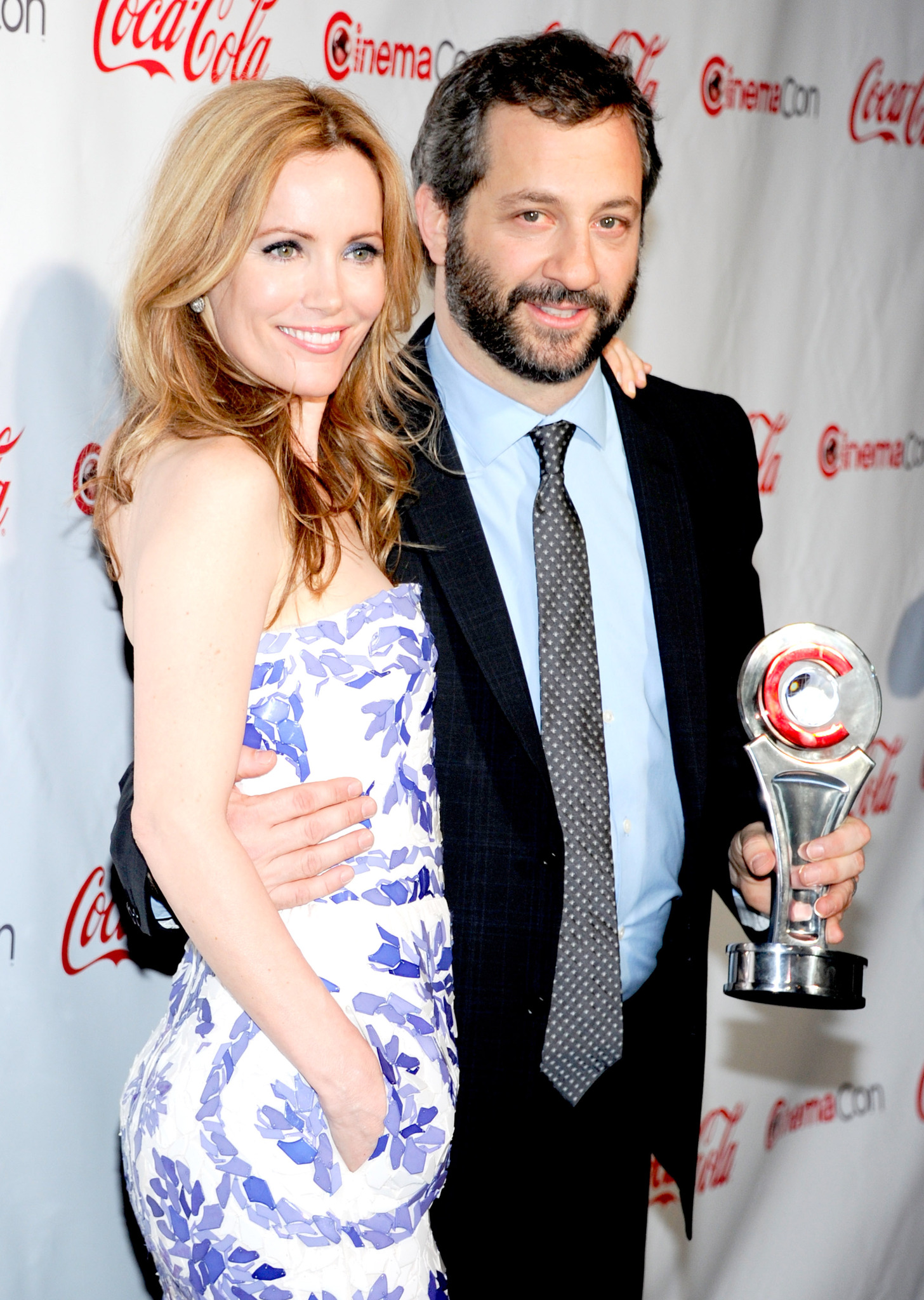 Leslie Mann and Judd Apatow