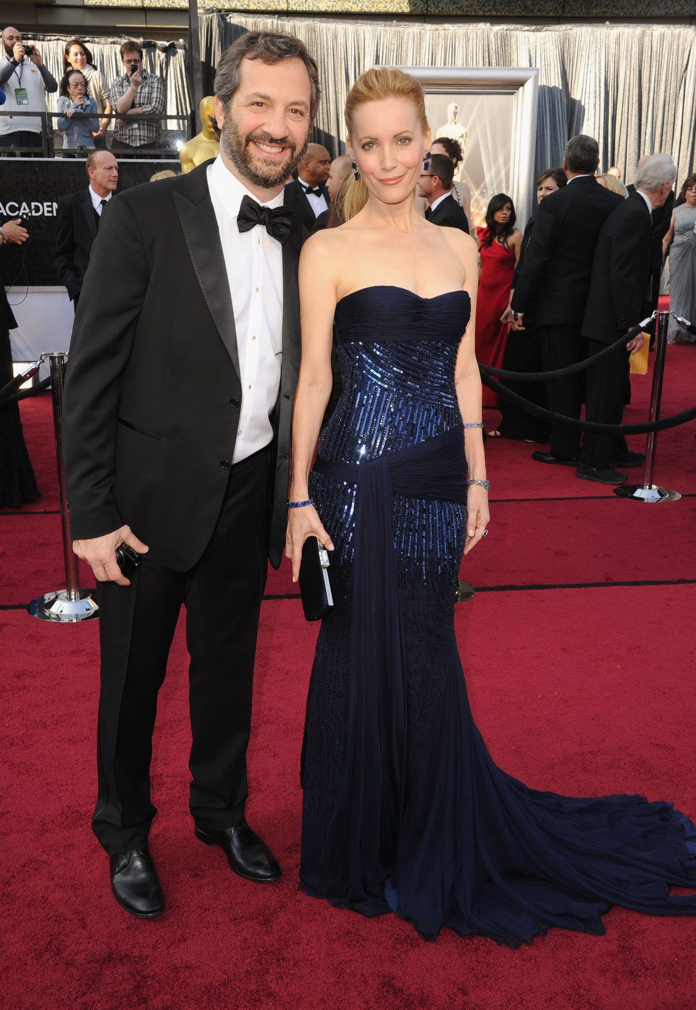 Leslie Mann and Judd Apatow