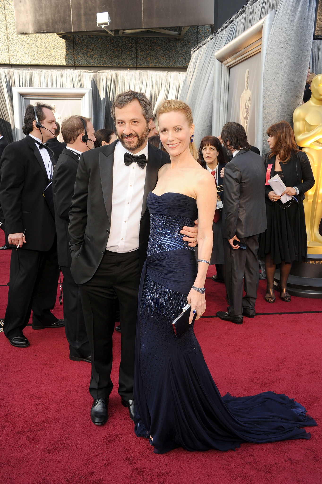 Leslie Mann and Judd Apatow