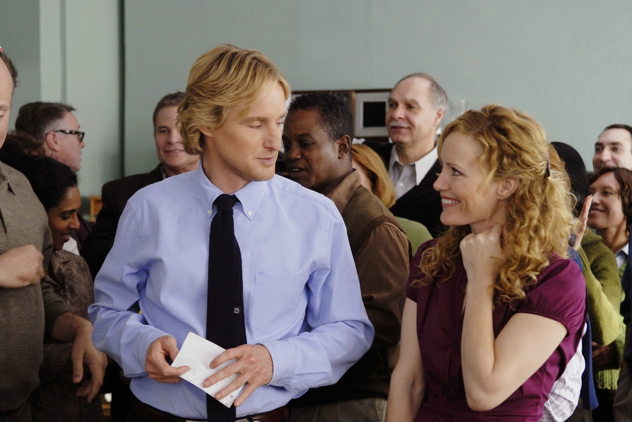 Still of Leslie Mann and Owen Wilson in Drilbitas (2008)