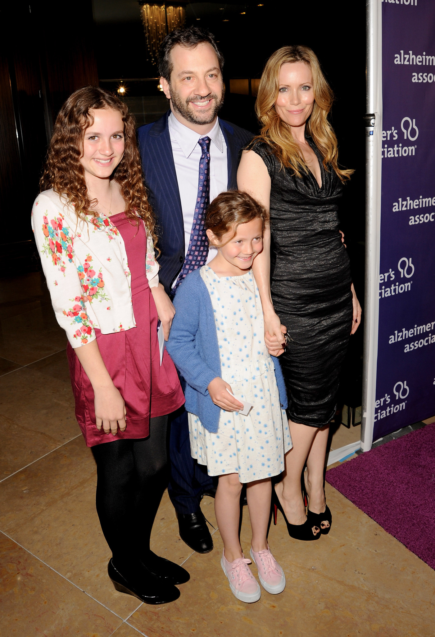 Leslie Mann and Judd Apatow