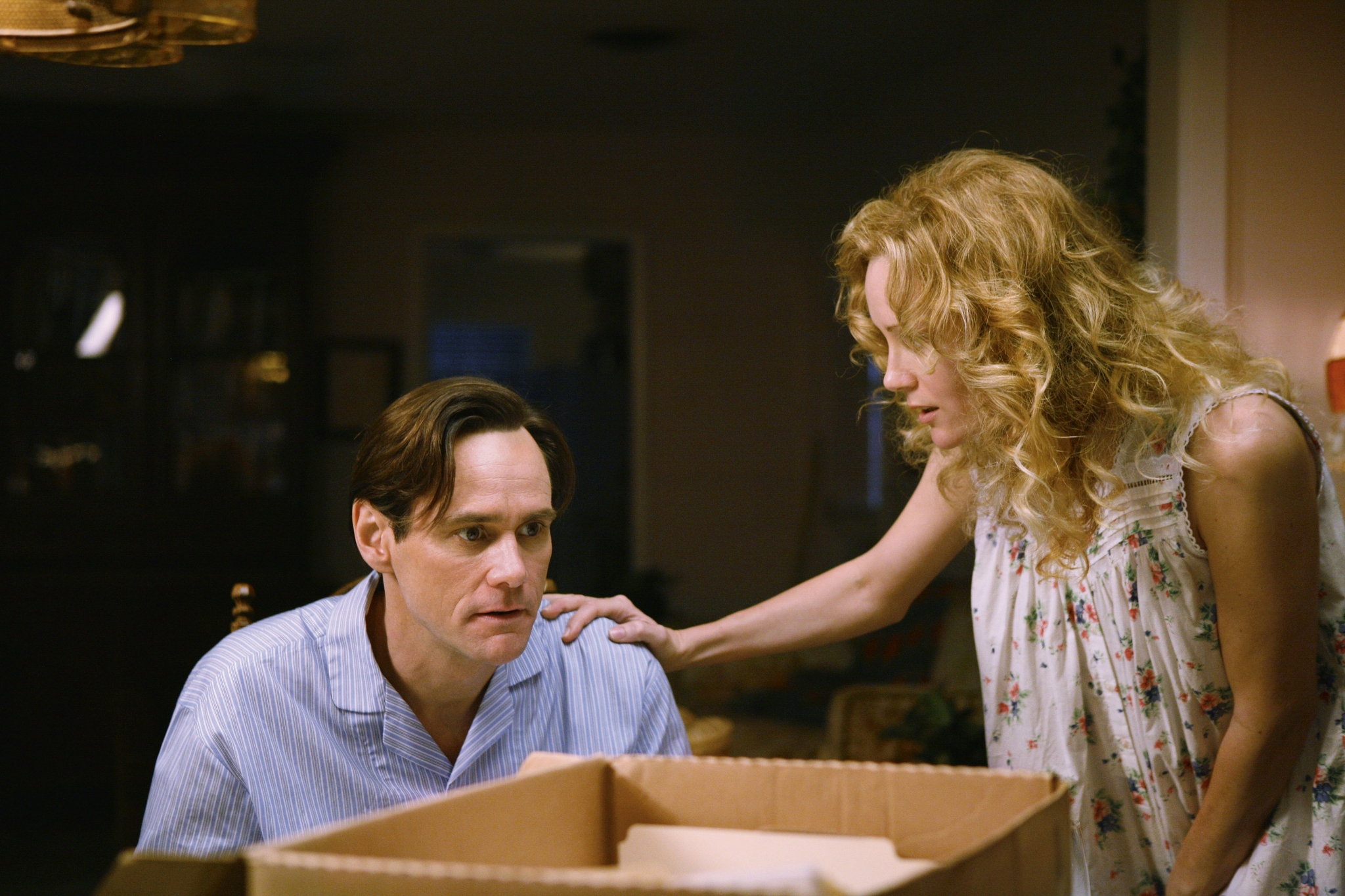 Still of Jim Carrey and Leslie Mann in Myliu tave, Filipai Morisai! (2009)