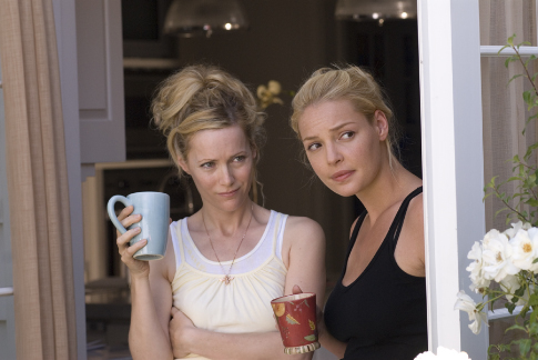 Still of Katherine Heigl and Leslie Mann in Knocked Up (2007)
