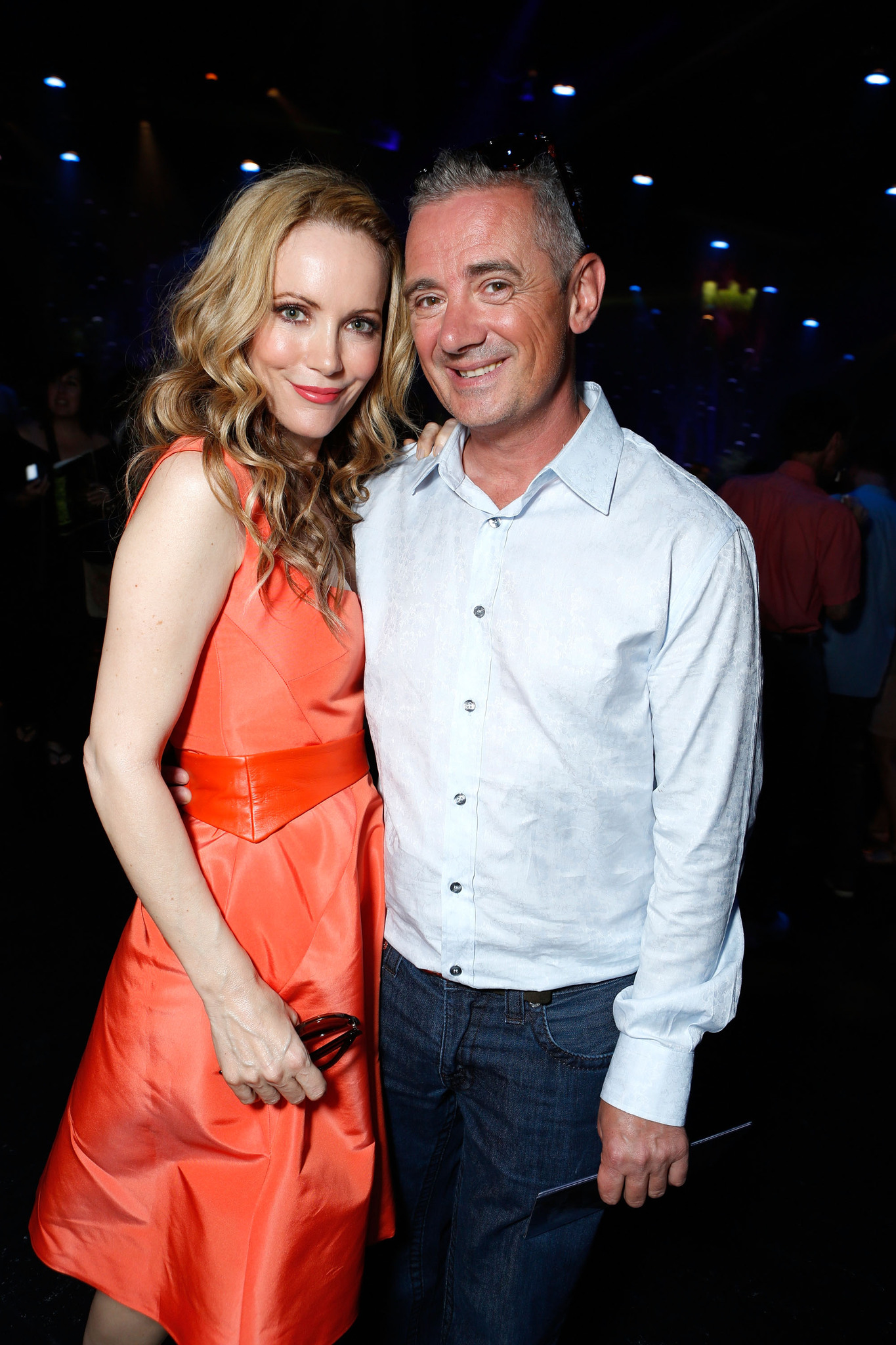 Leslie Mann and Sam Fell at event of Paranormanas (2012)