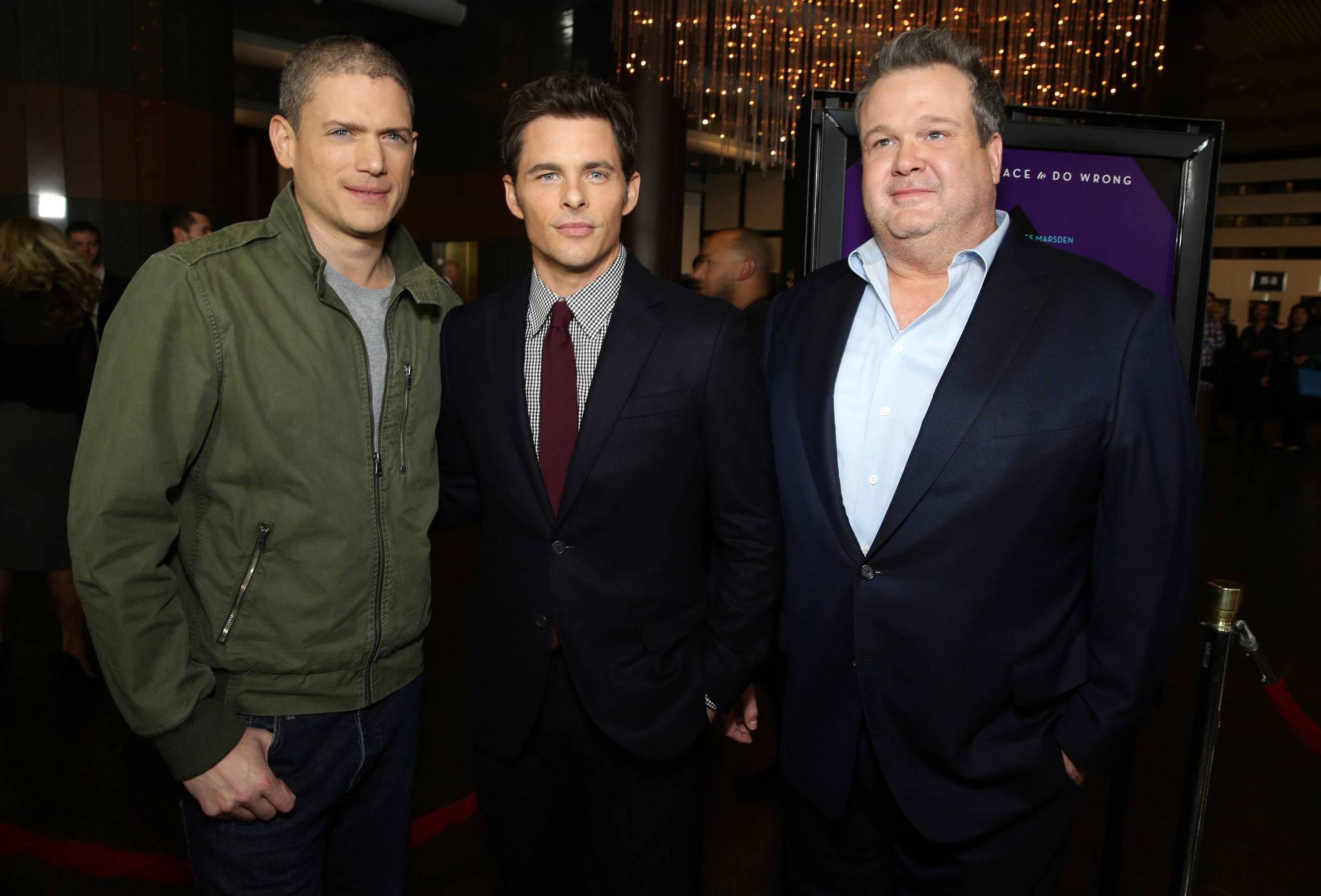 James Marsden, Wentworth Miller and Eric Stonestreet at event of Loftas (2014)