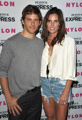 James Marsden and Lisa Linde