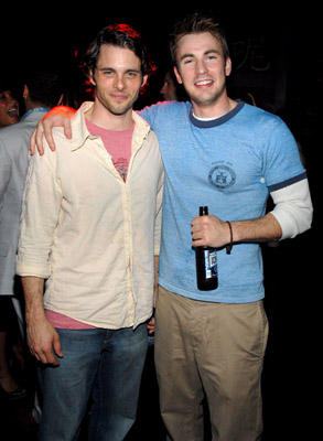 James Marsden and Chris Evans