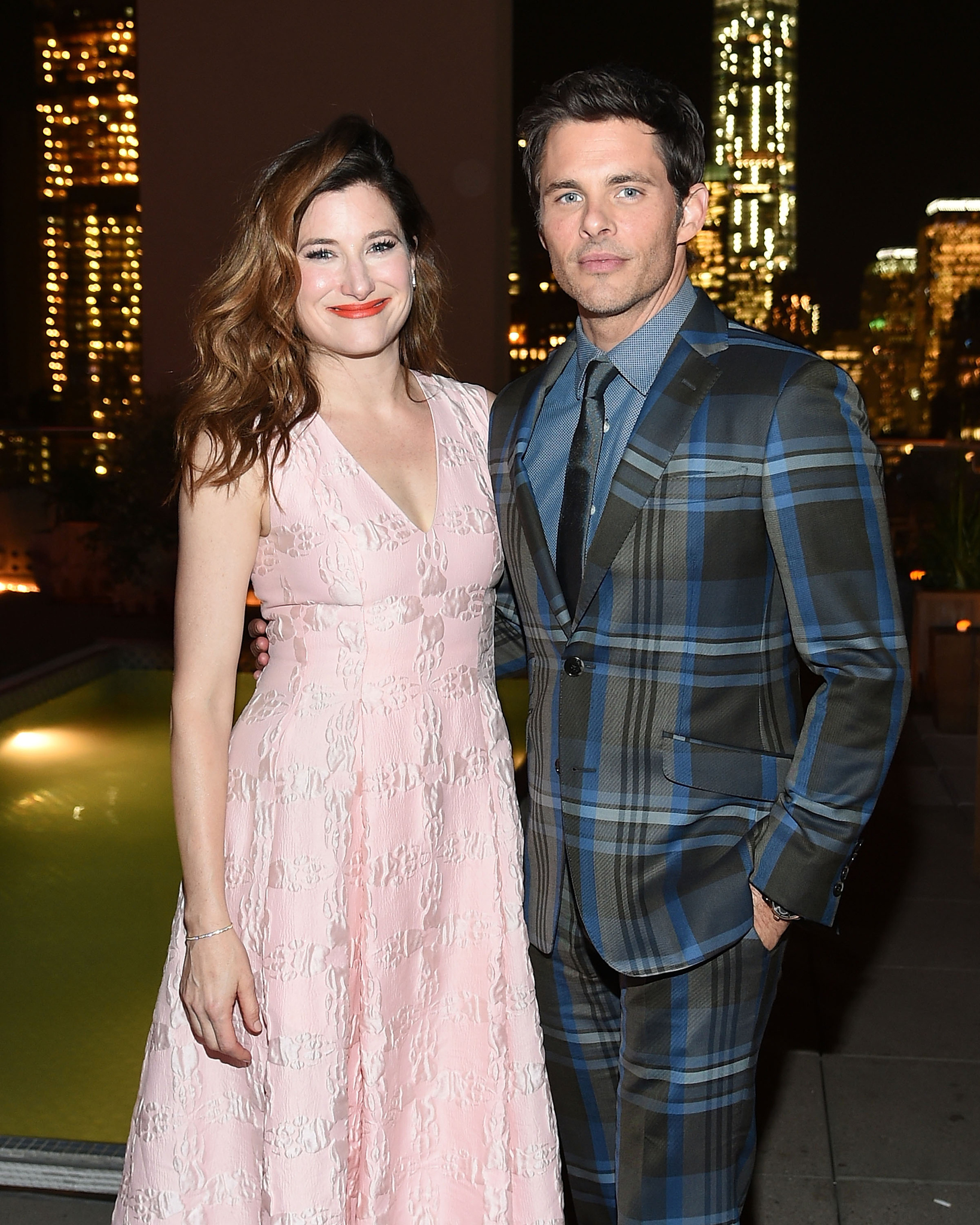 James Marsden and Kathryn Hahn at event of The D Train (2015)