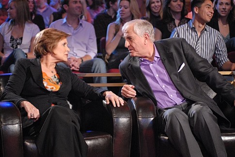 Still of Carrie Fisher and Garry Marshall in On the Lot (2007)