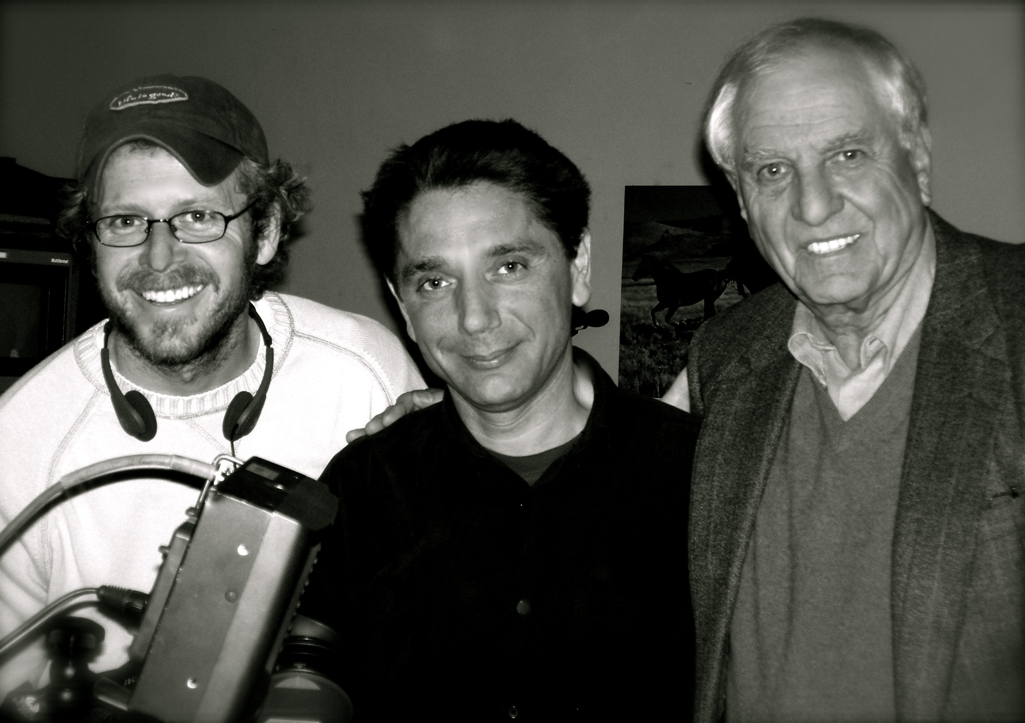 'Chronic Town' Director Tom Hines, Director of Photography John 'Yianni' Samaras and Mr. Garry Marshall