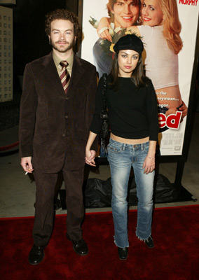 Mila Kunis and Danny Masterson at event of Just Married (2003)