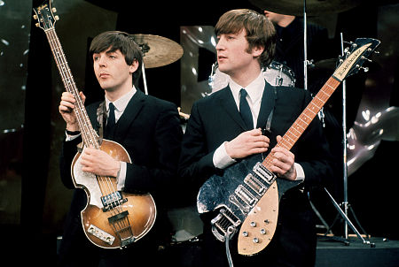 The Beatles Paul McCartney ,John Lennon, in New York City 1964/**I.V.