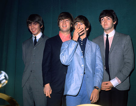 The Beatles Ringo Starr, John Lennon, Paul McCartney, George Harrison c. 1964/**I.V.
