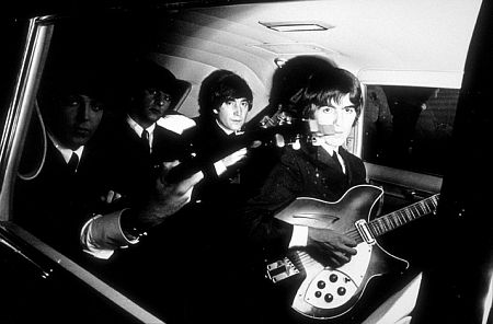 The Beatles Paul McCartney, Ringo Starr, John Lennon, and George Harrison, circa 1964.