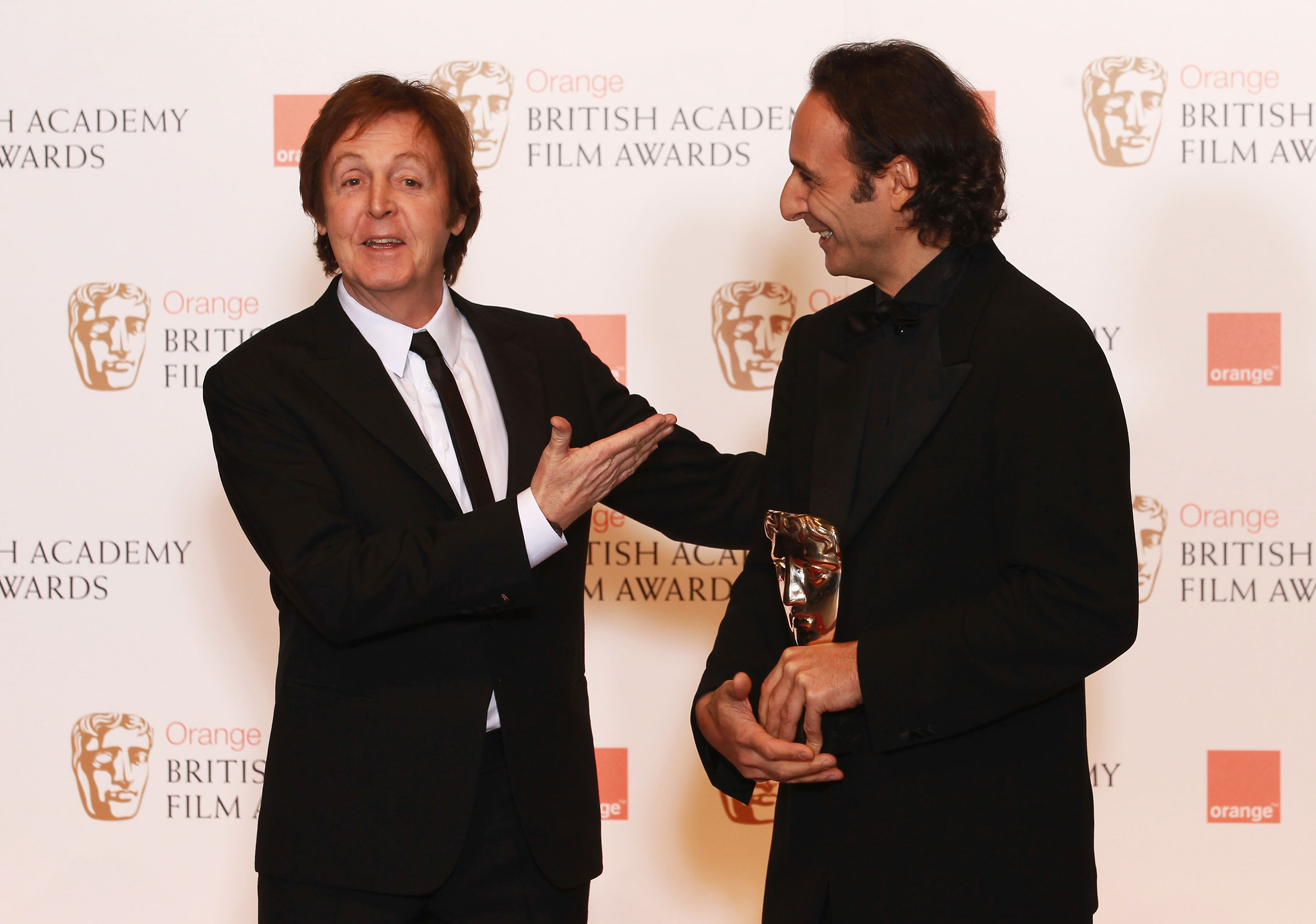 Paul McCartney and Alexandre Desplat