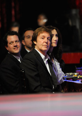 Paul McCartney and Michael Giacchino at event of 15th Annual Critics' Choice Movie Awards (2010)