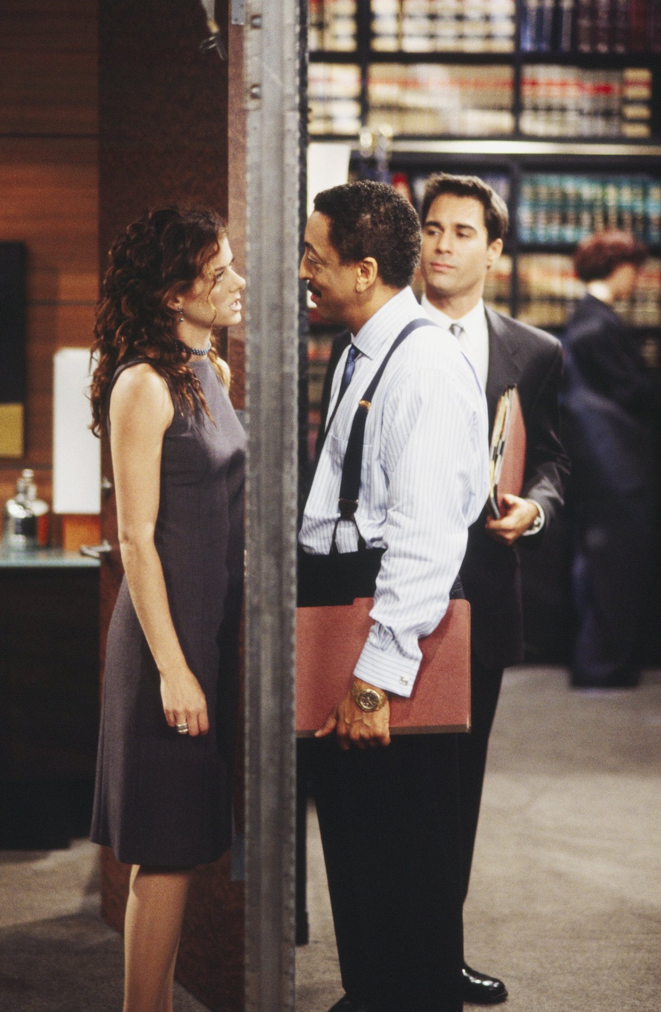 Still of Gregory Hines, Eric McCormack and Debra Messing in Will & Grace (1998)