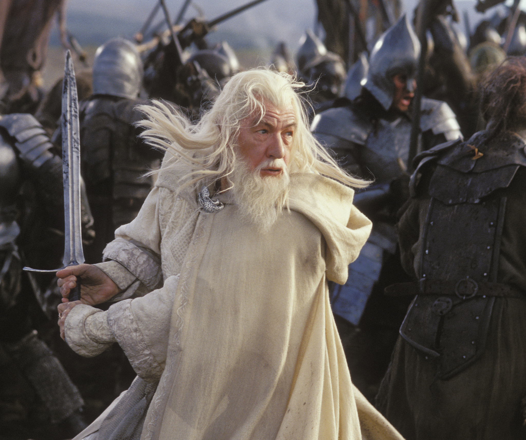 Still of Ian McKellen in Ziedu Valdovas: Karaliaus sugrizimas (2003)