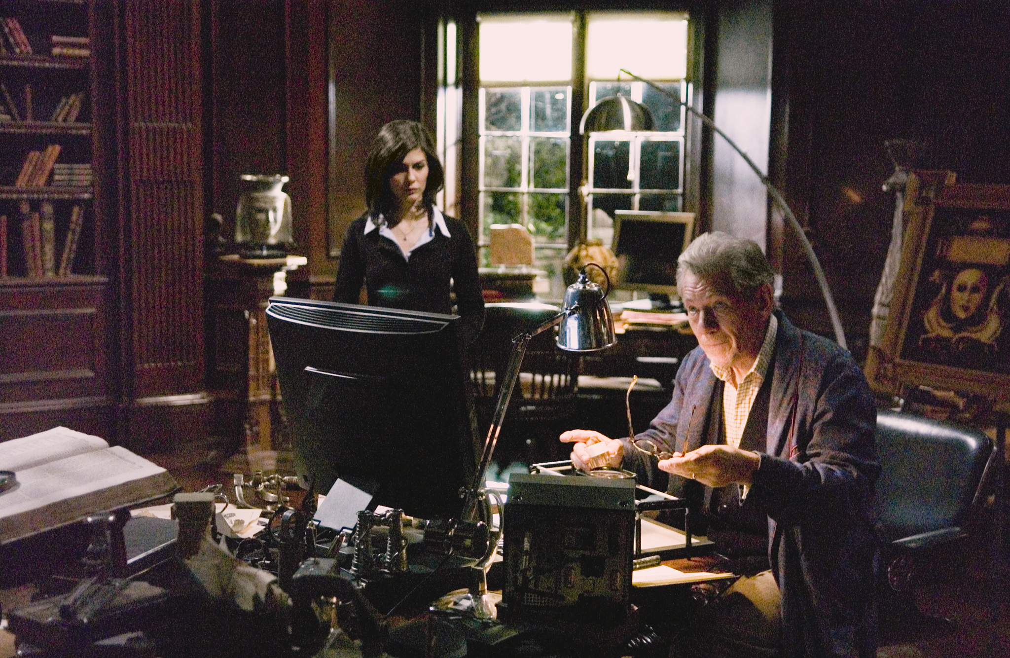 Still of Ian McKellen and Audrey Tautou in The Da Vinci Code (2006)