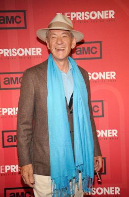 Ian McKellen at event of The Prisoner (2009)