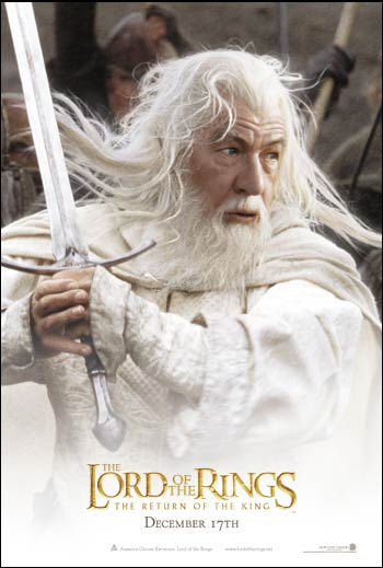 Ian McKellen in Ziedu Valdovas: Karaliaus sugrizimas (2003)