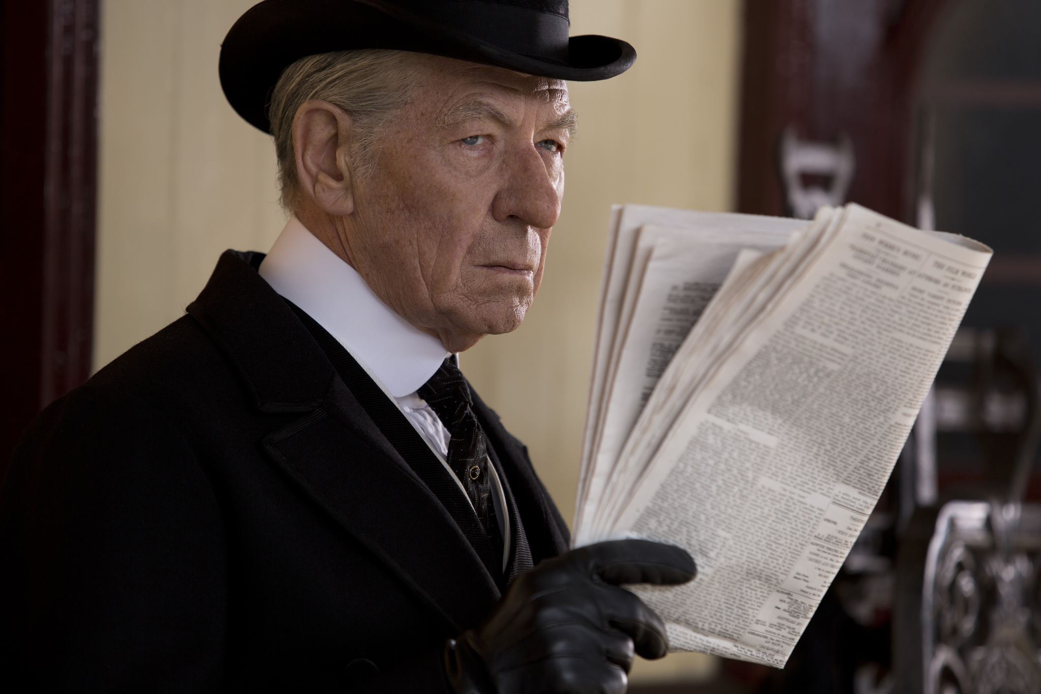 Still of Ian McKellen in Mr. Holmes (2015)