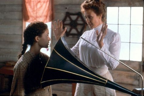Still of Emmy Rossum and Janet McTeer in Songcatcher (2000)
