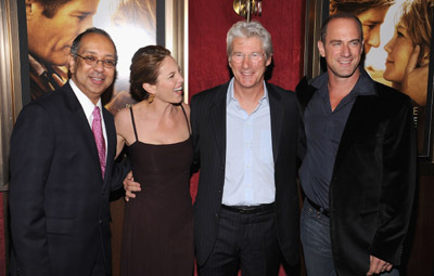 Richard Gere, Diane Lane, Christopher Meloni and George C. Wolfe at event of Nights in Rodanthe (2008)