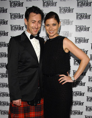 Alan Cumming and Debra Messing