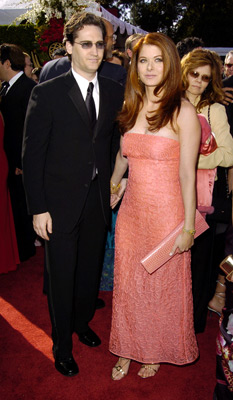 Debra Messing and Daniel Zelman