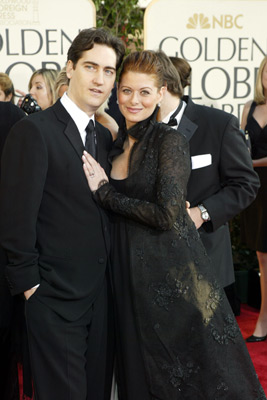 Debra Messing and Daniel Zelman