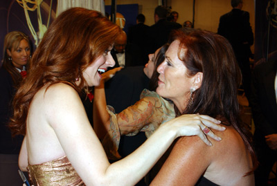 Debra Messing and Molly Madden
