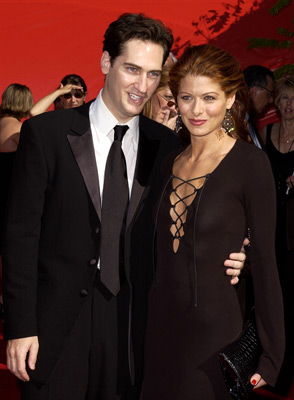 Debra Messing and Daniel Zelman