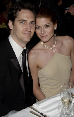 Debra Messing and Daniel Zelman