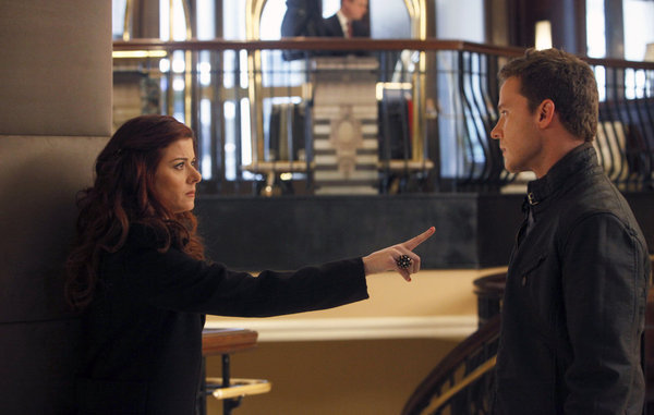Still of Debra Messing and Will Chase in Smash (2012)