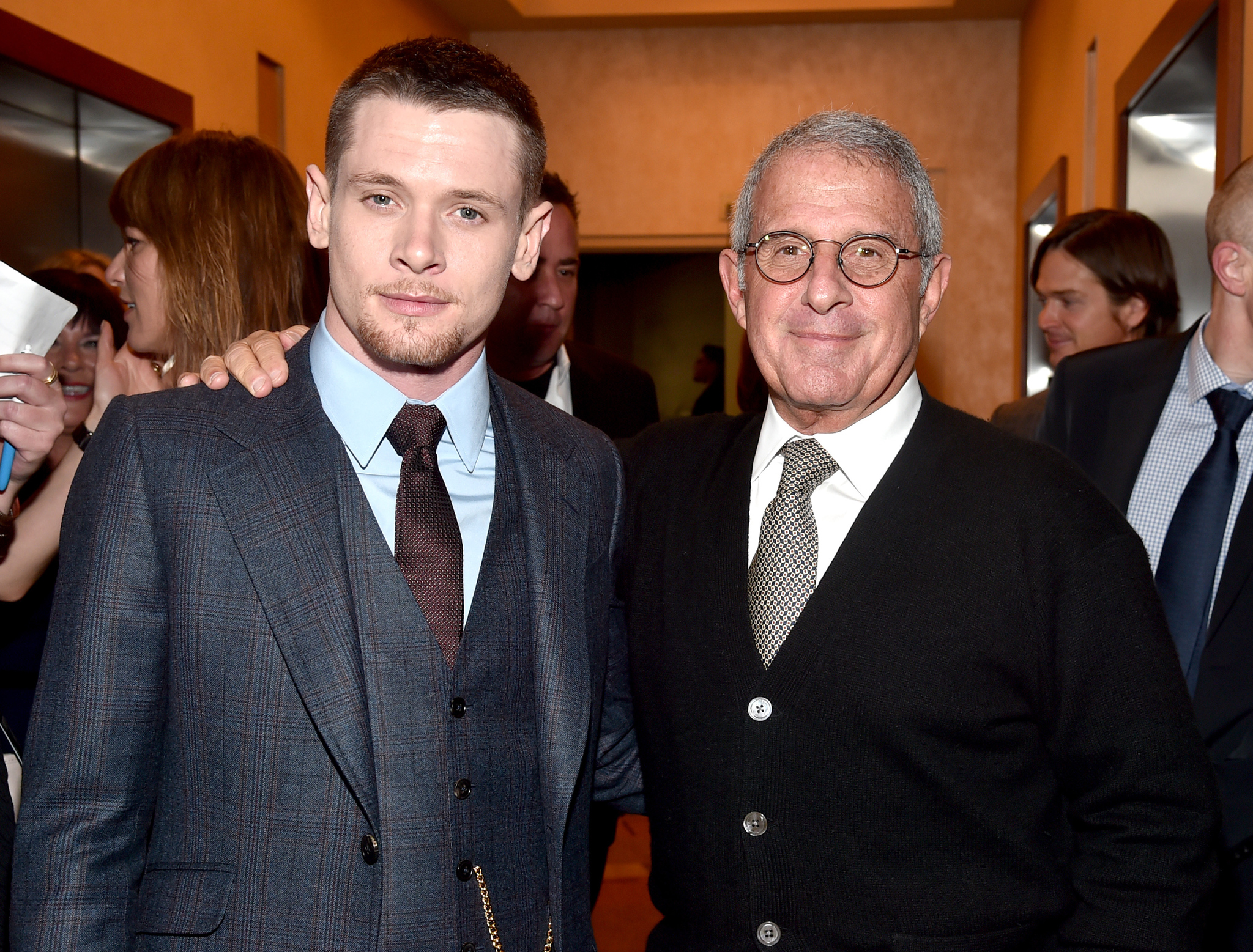 Ron Meyer and Jack O'Connell at event of Nepaluzes (2014)