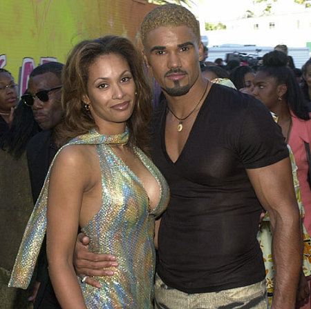 Shemar Moore and Sharlene Royer