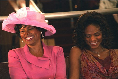 Still of Debbi Morgan and Kimberly Elise in Woman Thou Art Loosed (2004)