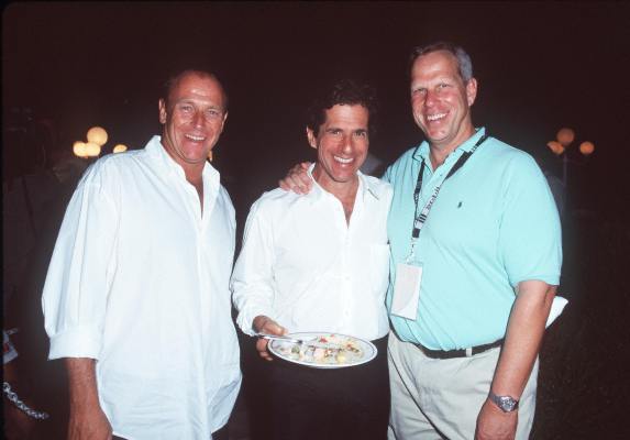 Corbin Bernsen, Peter Morton and Steve Tisch