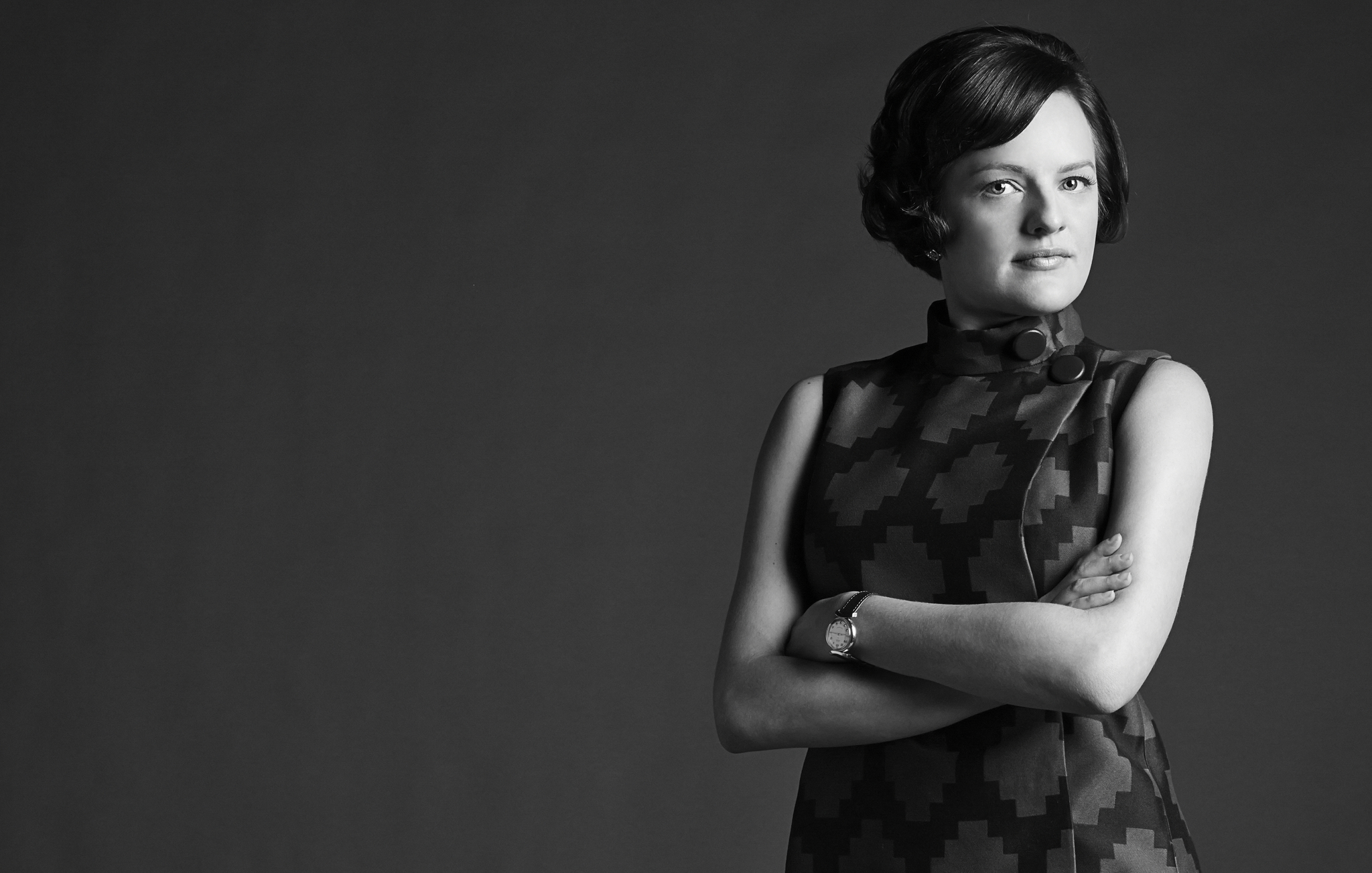 Still of Elisabeth Moss in MAD MEN. Reklamos vilkai (2007)