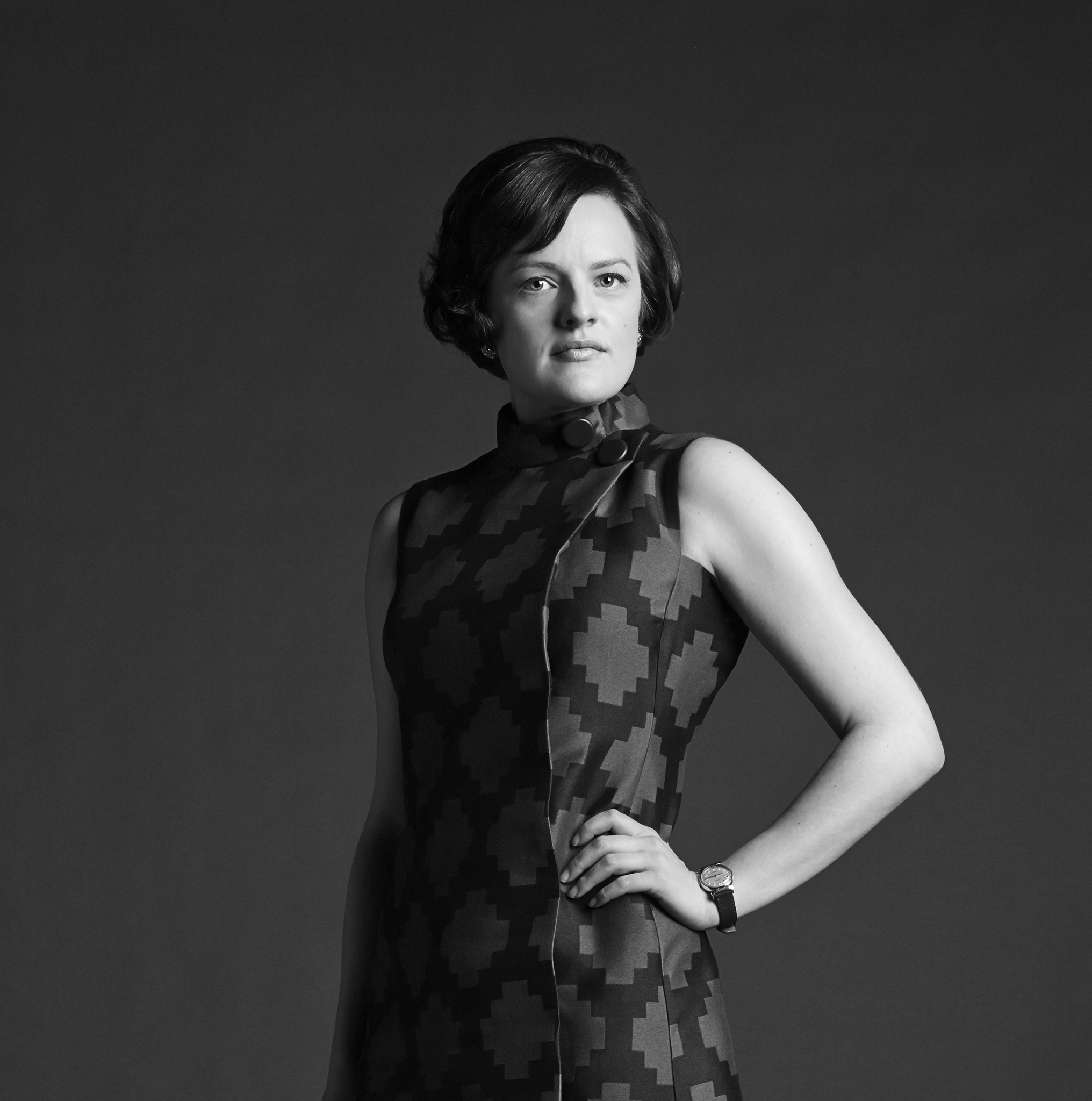 Still of Elisabeth Moss in MAD MEN. Reklamos vilkai (2007)