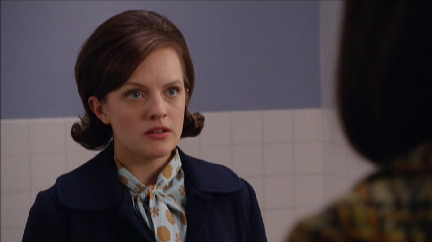 Still of Elisabeth Moss in MAD MEN. Reklamos vilkai (2007)