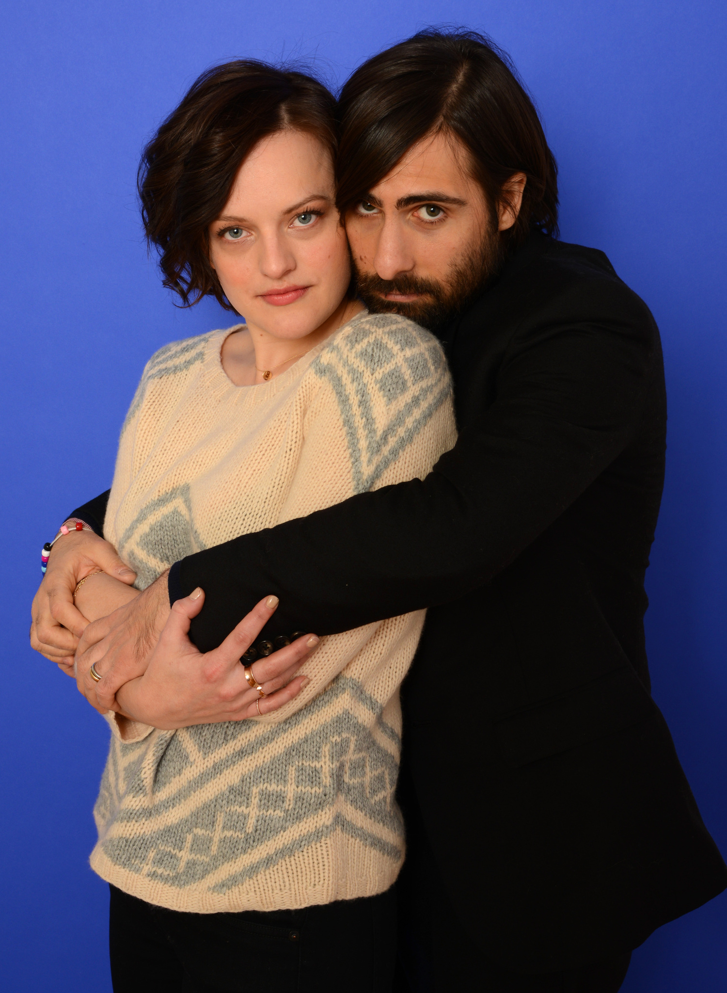 Elisabeth Moss and Jason Schwartzman