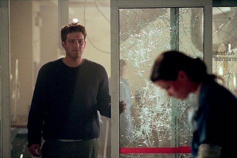 (Left to right) Ben Affleck as Jack Ryan and Bridget Moynahan as Dr. Cathy Muller in 
